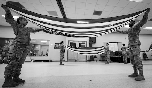 Honor Guard training Week 2
