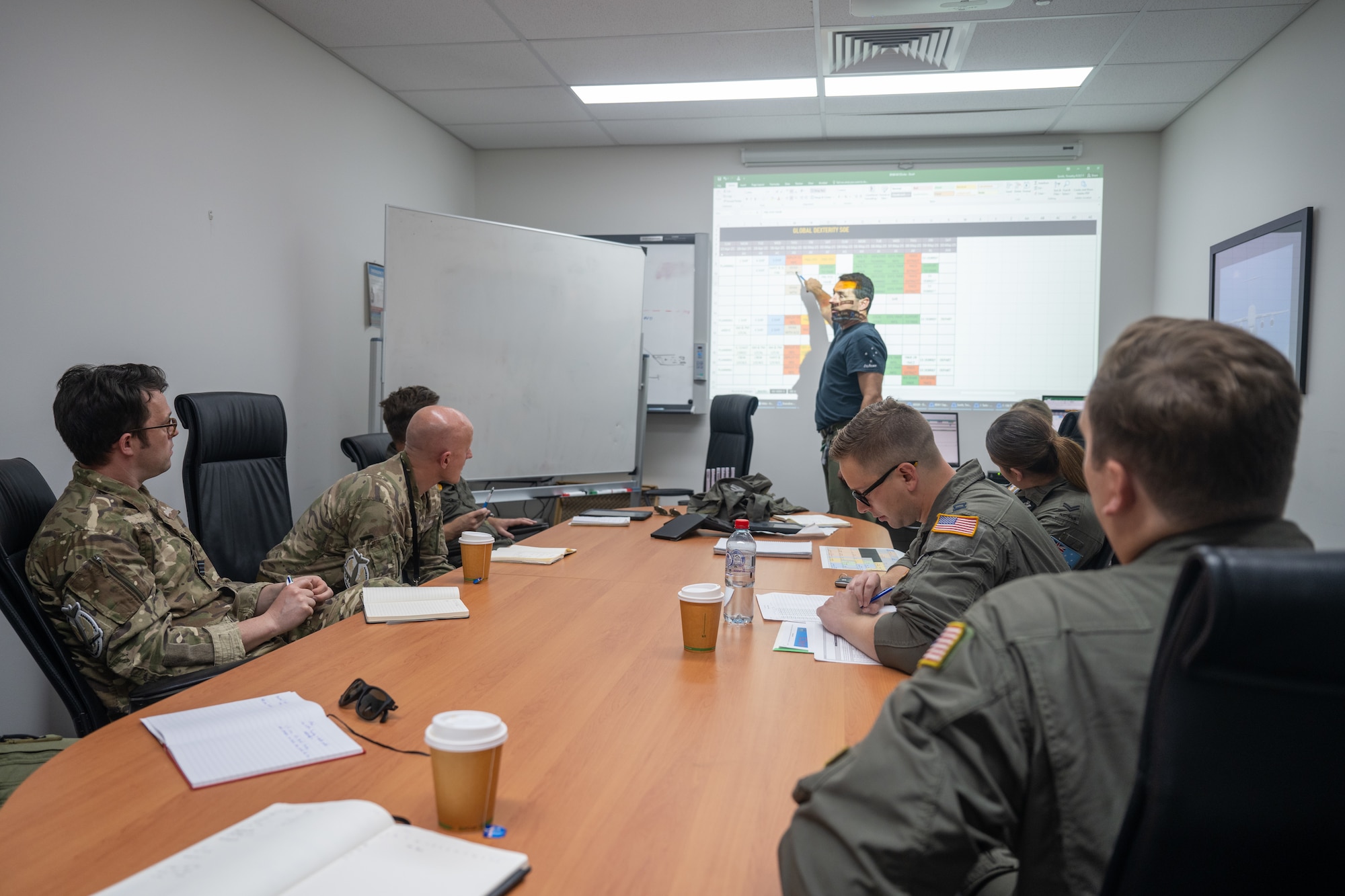 Air Force teams from around the world plan future operations in Brisbane, Queensland, Australia.