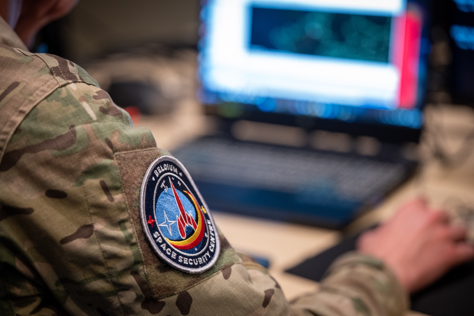 Space operators sit at computer workstations