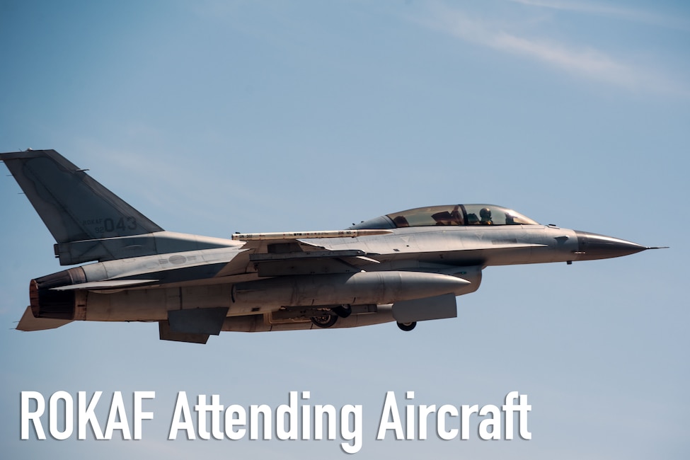 A Republic of Korea Air Force KF-16 takes off for a large force exercise sortie during Exercise Max Thunder 15-1 at Gwangju Air Base, Republic of Korea, April 17, 2015. Max Thunder is a regularly scheduled flying exercise held twice per year and is the largest flying exercise held on the Korean Peninsula. (U.S. Air Force photo by Senior Airman Taylor Curry/Released)