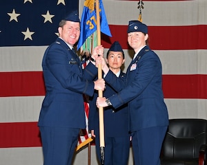 37th Flying Training Squadron change of command ceremony