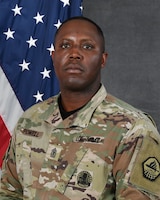 Official Photo of 1st Sgt. Robert D. Powell, Alpha Branch Chief, Cyber Center of Excellence NCO Academy.