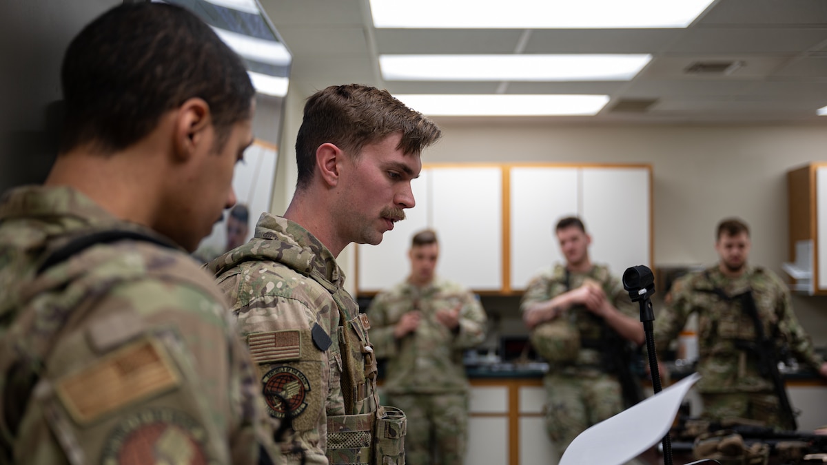 Security Forces Squadron holds a three-day Field Training Exercise