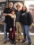 Retired SFC Michael Rafferty, Elijah Rafferty and Family pose after Elijas takes his oath