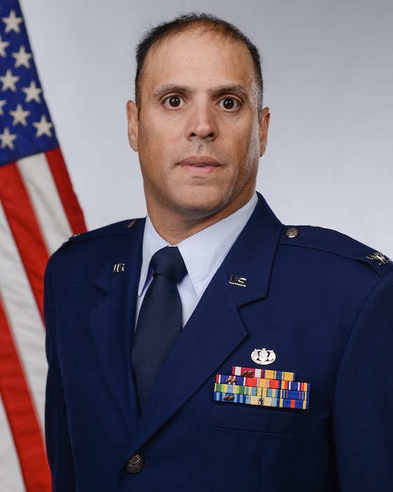 An official portrait of Col. Joseph Ruiz, New Jersey Air National Guard.