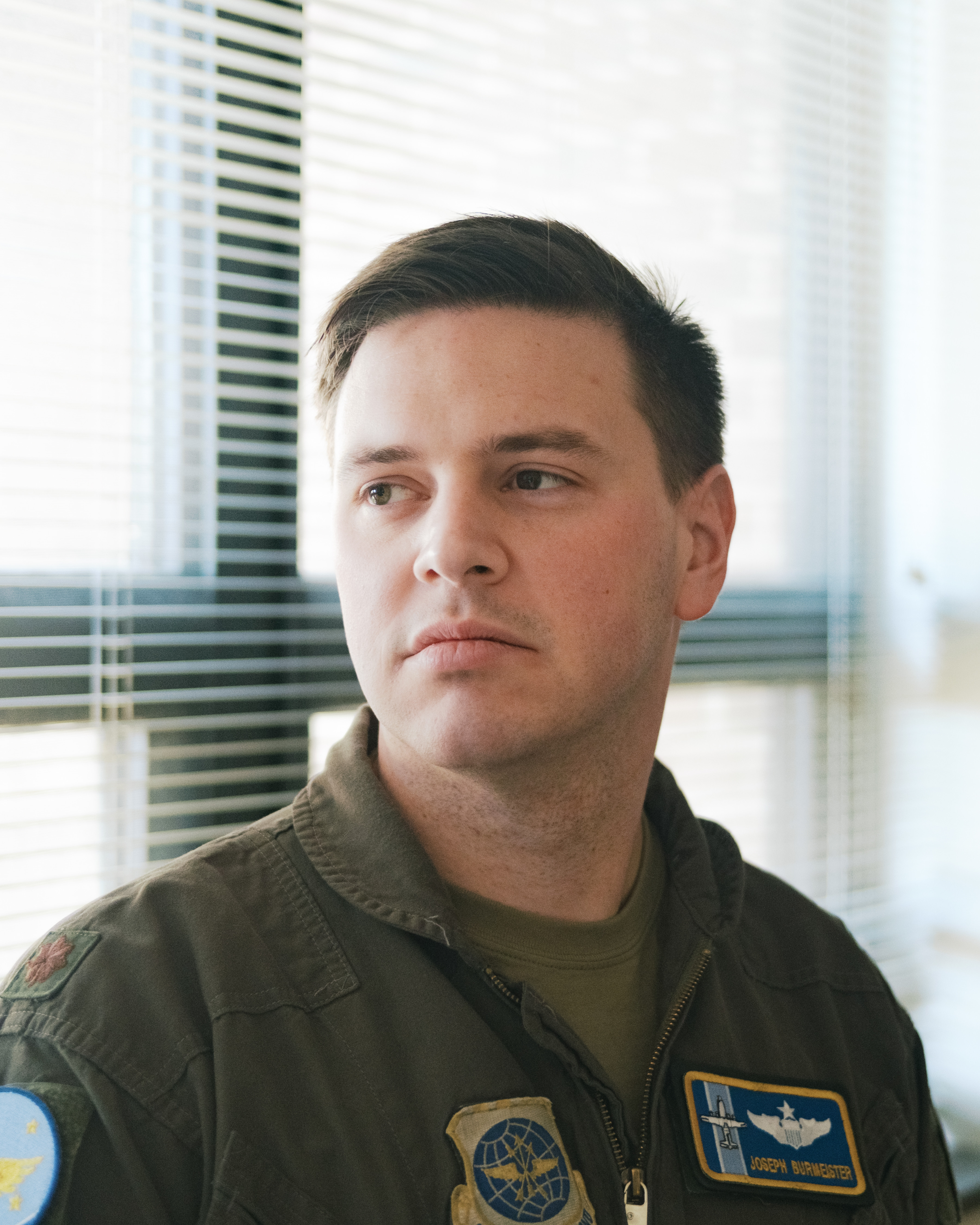 Maj. Joseph Burmeister, 19th Operations Support Squadron chief of tactics, poses for a photo at Little Rock Air Force Base, Ark., Jan. 22, 2025. As chief of tactics, Burmeister develops and implements strategies to enhance airlift capabilities in dynamic and contested environments. (U.S. Air Force photo by Delano Scott)