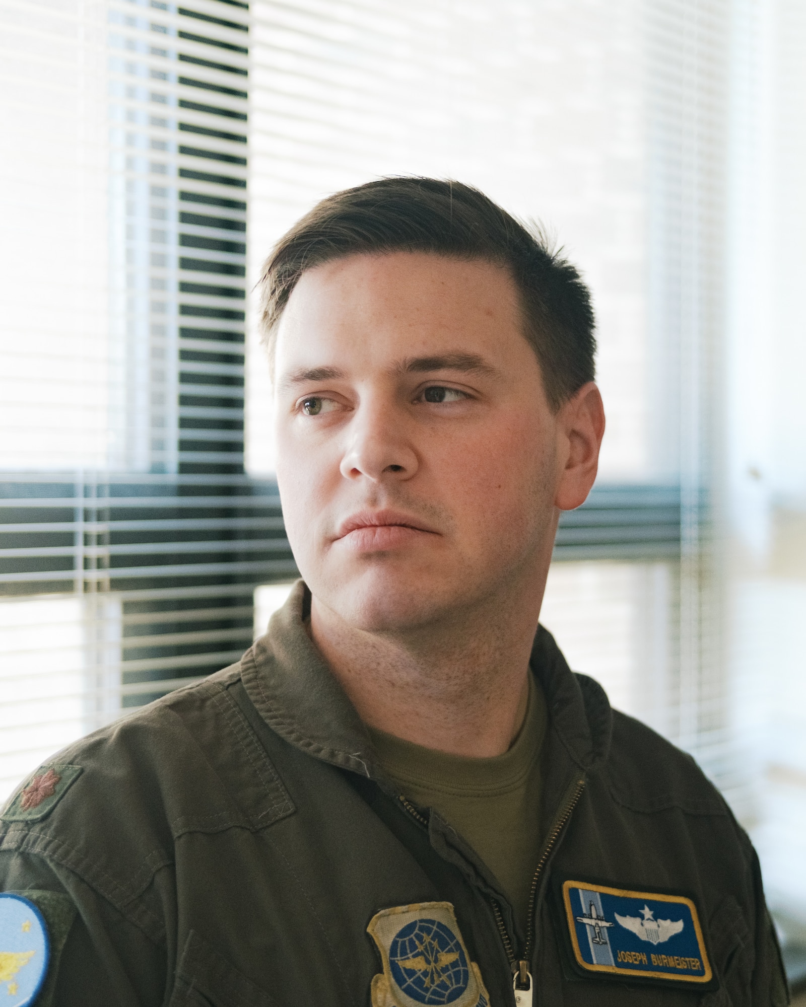 Maj. Joseph Burmeister, 19th Operations Support Squadron chief of tactics, poses for a photo at Little Rock Air Force Base, Ark., Jan. 22, 2025.