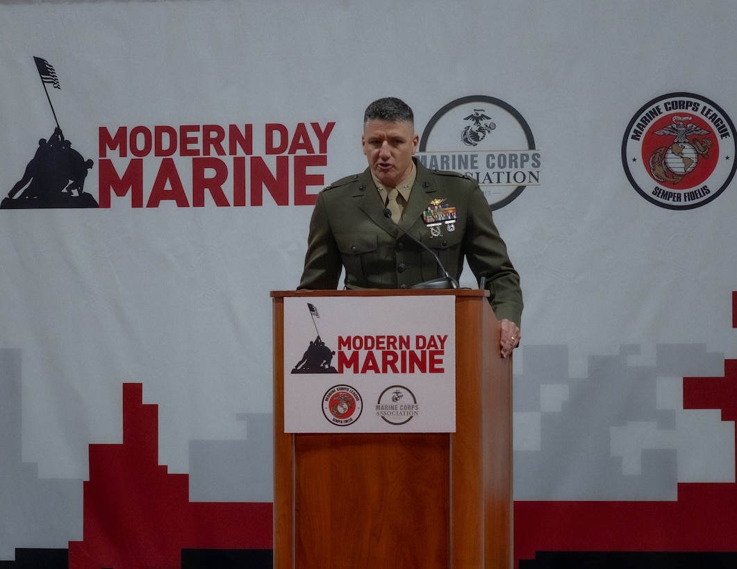 Marine Forces Reserve presentations at Modern Day Marine 2025
