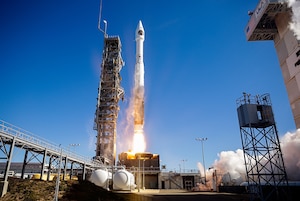 The U.S. Air Force and its mission partners successfully launched a United Launch Alliance Atlas V vehicle carrying a National Reconnaissance Office (NRO) national security payload from Vandenberg Space Force Base, California, March 1, 2017.