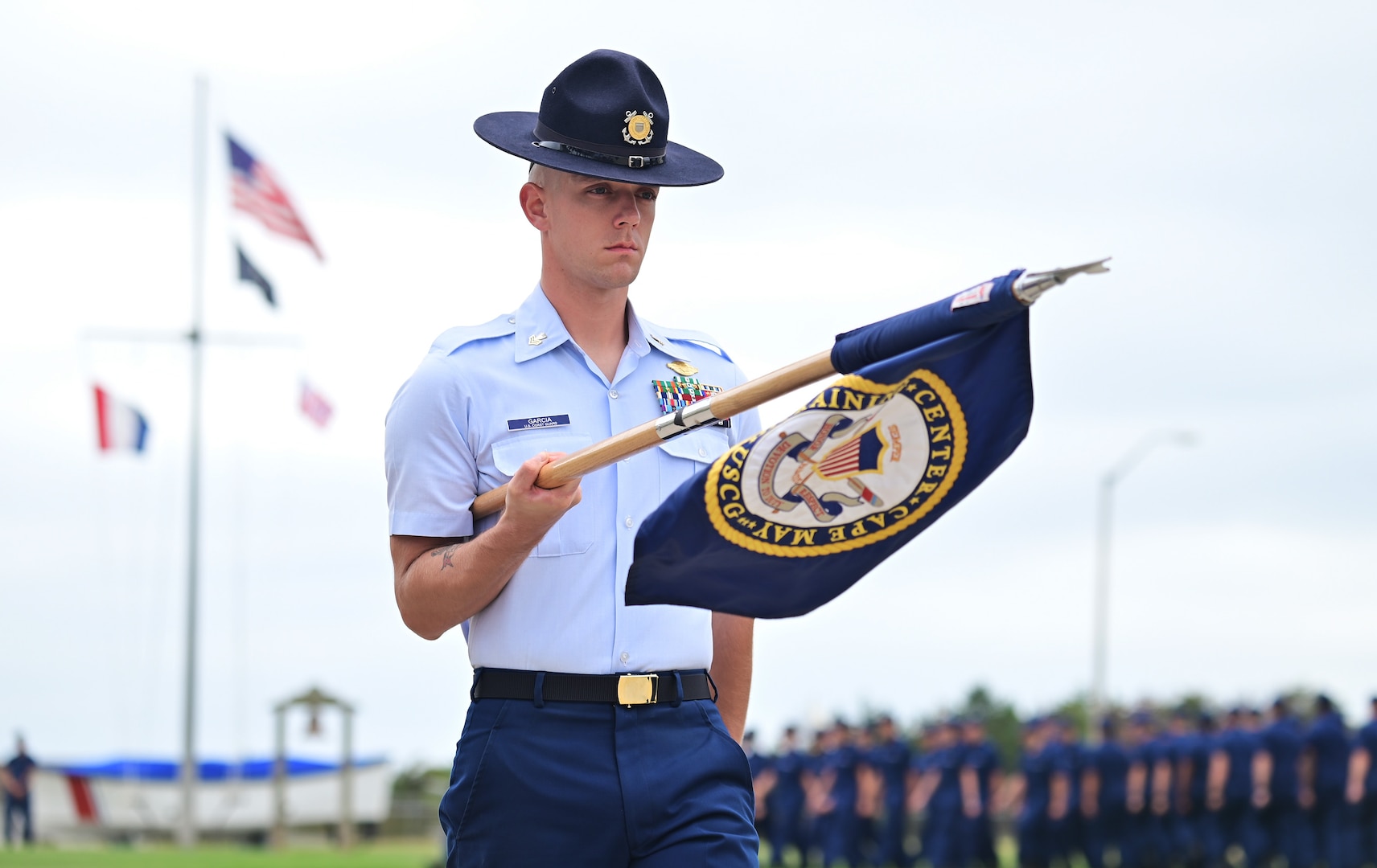 Recruit graduation marks the first milestone achievement in an enlisted members' career. (U.S. Coast Guard photo by Petty Officer 2nd Class Gregory Schell)