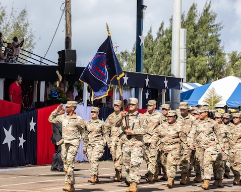 9th Mission Support Command celebrates 125th American Samoa Flag Day