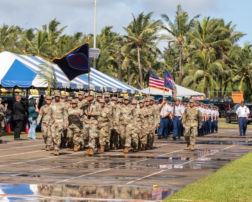 9th Mission Support Command celebrates 125th American Samoa Flag Day