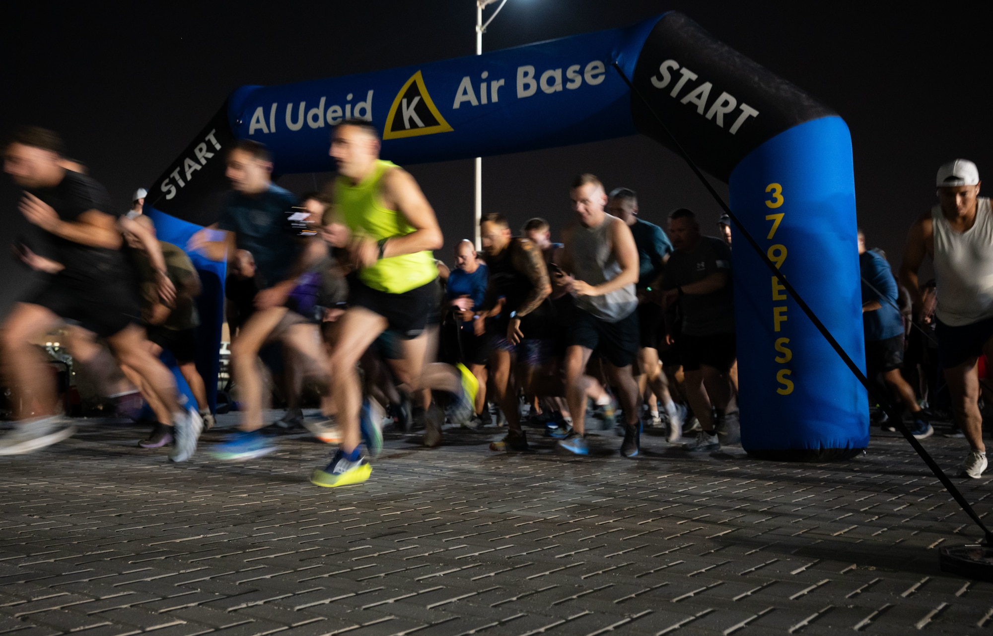 RAF Falcons Launch 5k Run, brings competition to the AOR