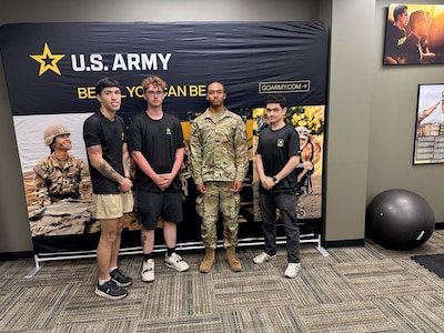 SSG Carrillo, Cameren Hawkins, PV2 Garcia, Matthewz Velez