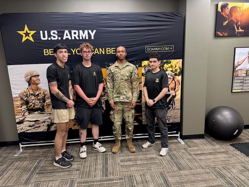 SSG Carrillo, Cameren Hawkins, PV2 Garcia, Matthewz Velez
