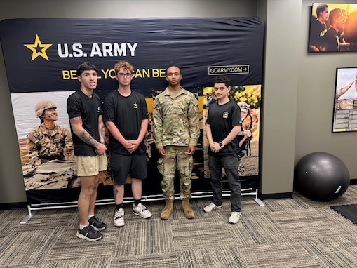 SSG Carrillo, Cameren Hawkins, PV2 Garcia, Matthewz Velez