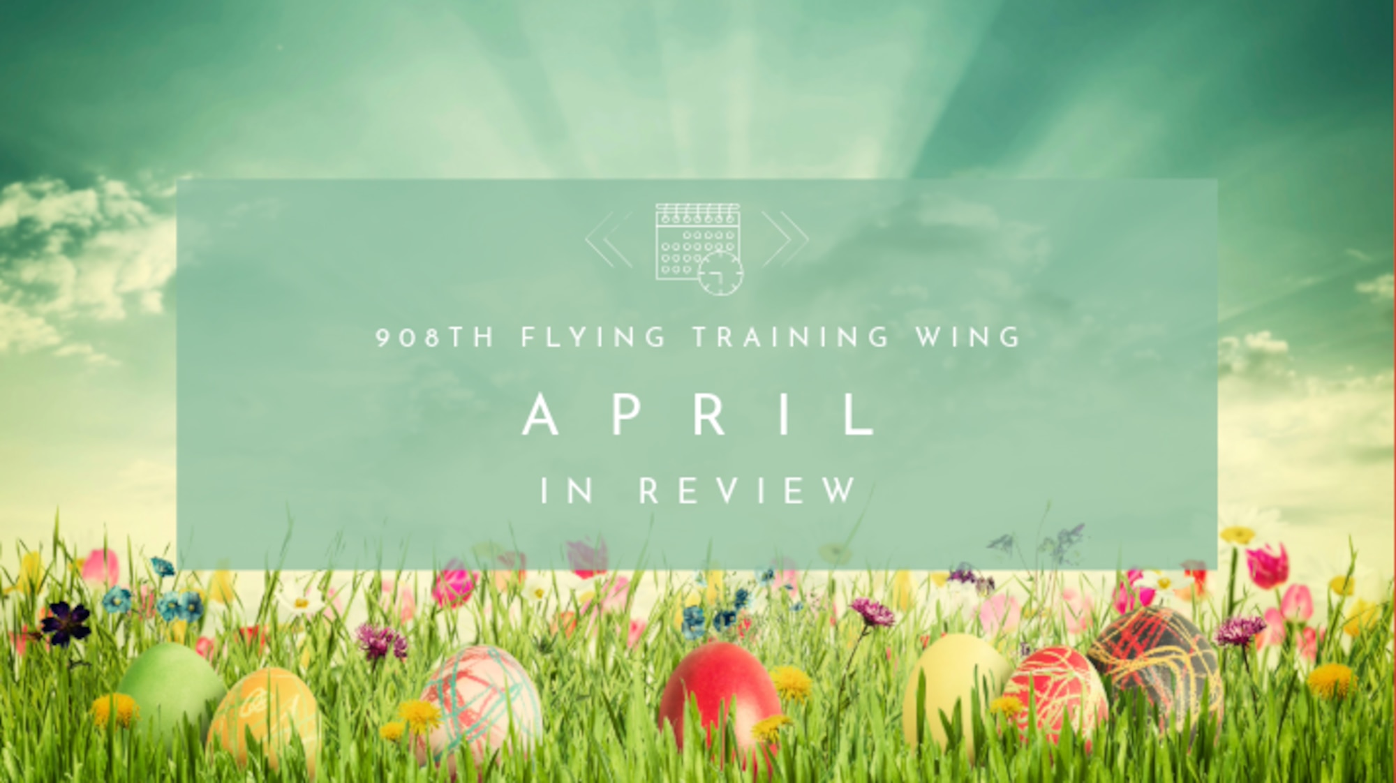 a month in the review graphic