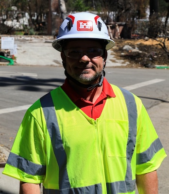 Local government liaison Tony Porter stands ready to deploy to help those in need recover from disaster.