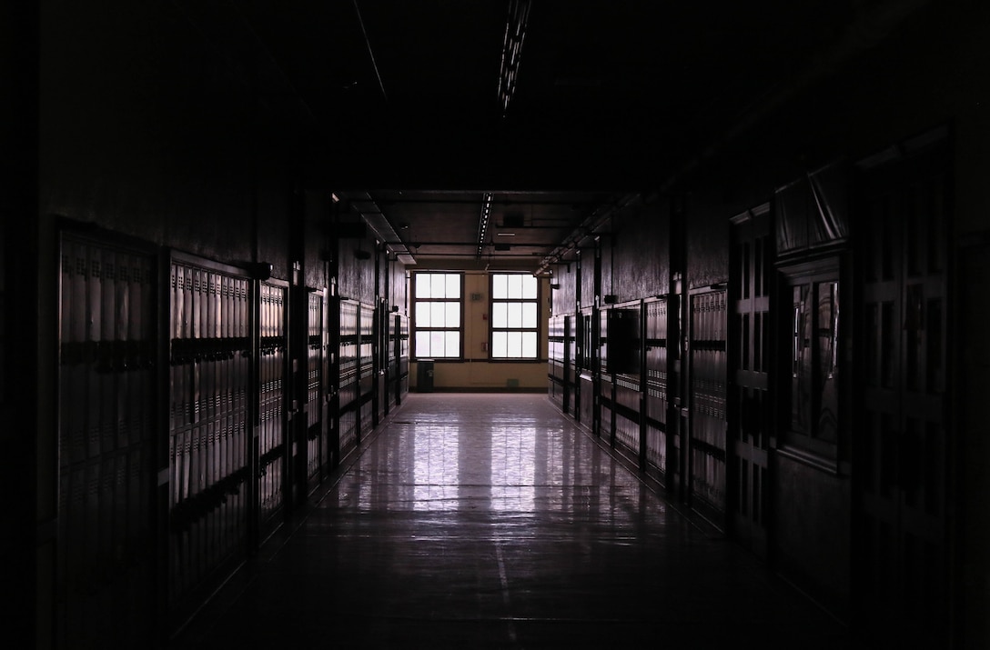 The darkened hallways of the Eliot Arts Magnet Academy in Altadena, California sit empty as the U.S. Army Corps of Engineers conducting structural inspections to help determine what parts of the school can be preserved in the aftermath of the Southern California wildfires of January 2025, April 15.

USACE is working in partnership with local, state and the Federal Emergency Management Agency in response to the Southern California Wildfires.