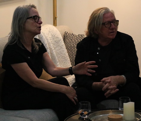 Brian and Pamela Huges sit down in their long-term rental with visual information specialist Marti Allen from the Louisville, KY district to discuss what happened leading up to and following the Southern California wildfires.

USACE is working in partnership with local, state and the Federal Emergency Management Agency in response to the Southern California Wildfires.