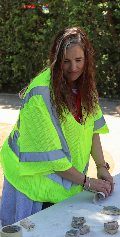 Jennifer Thompson of the Nashville District packs and wraps tiles in support for the Save The Tiles nonprofit.

USACE is working in partnership with local, state and the Federal Emergency Management Agency in response to the Southern California Wildfires.