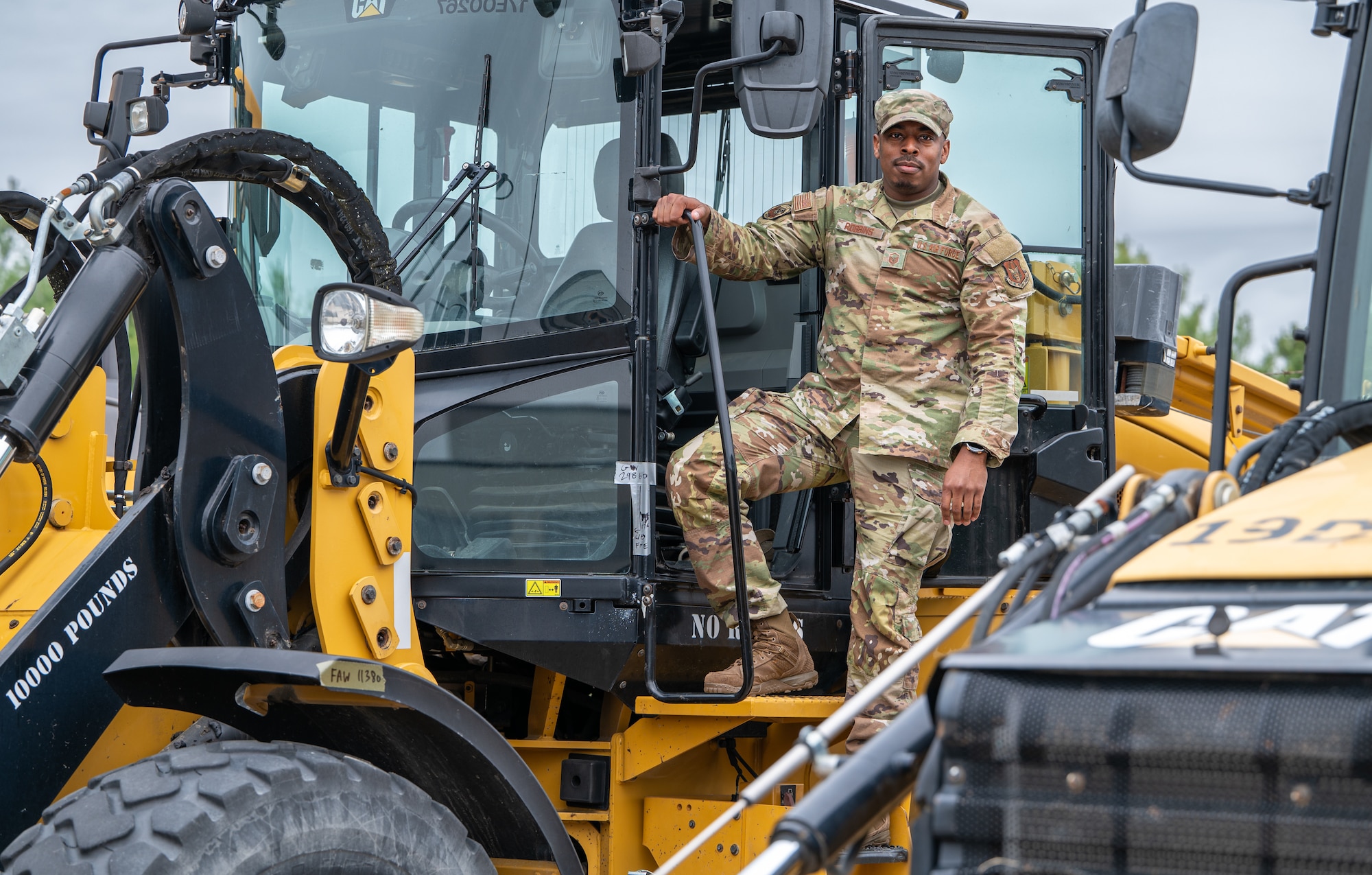 Sergeant poses for photograph