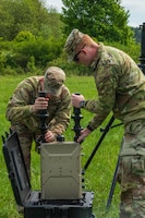 3rd Infantry Division Soldiers operate counter-Unmanned Aerial Systems during Combined Resolve