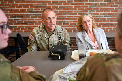 Senior Enlisted Advisor John Raines, SEA to the Chief, National Guard Bureau engages with Army and Air National Guardsmen across Maine, April 30–May 5, 2025, visiting units from Bangor to South Portland to reinforce mission readiness, celebrate community partnerships, and highlight the critical role of small states in the National Guard’s global mission.