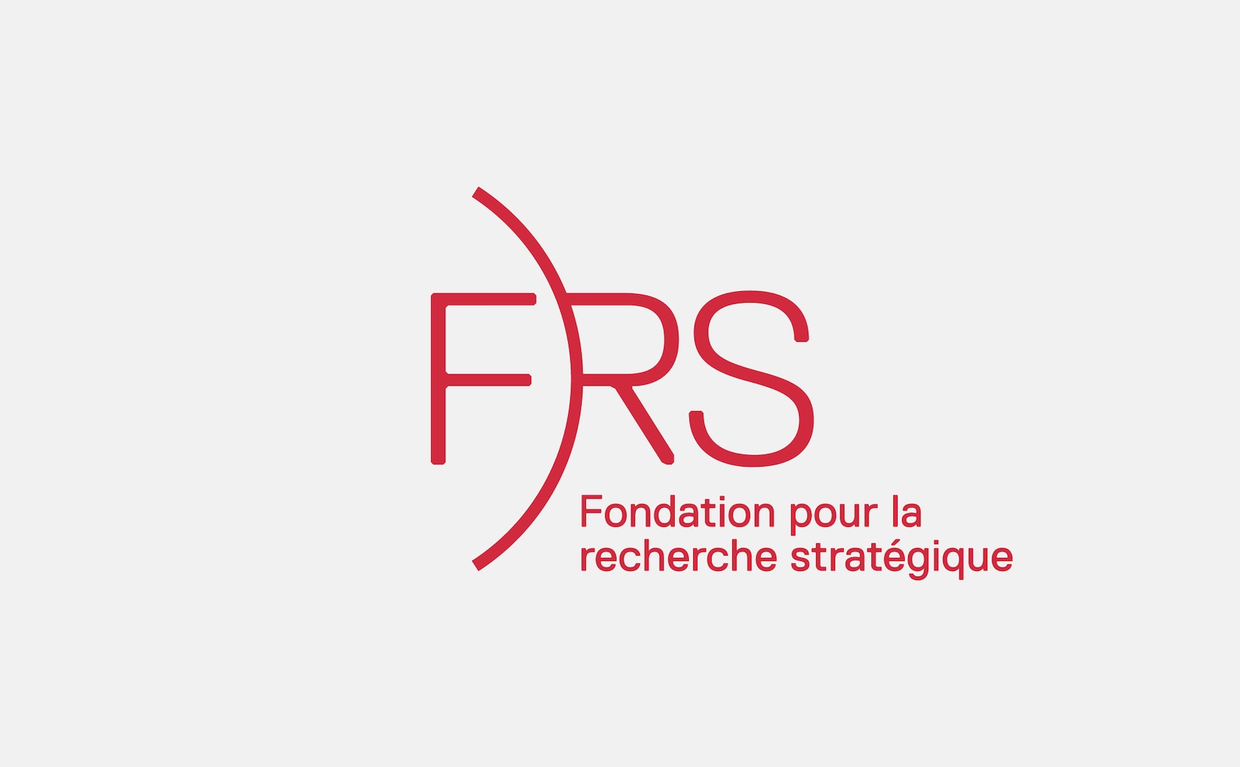 Logo of the Fondation pour la recherche stratégique [Foundation for Strategic Research (FRS)].