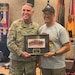 Col. Stephen Tanner, Director of the Army Recovery Care Program presented Sgt. 1st Class David Hong with the Heart of the Team award voted on by his fellow athletes