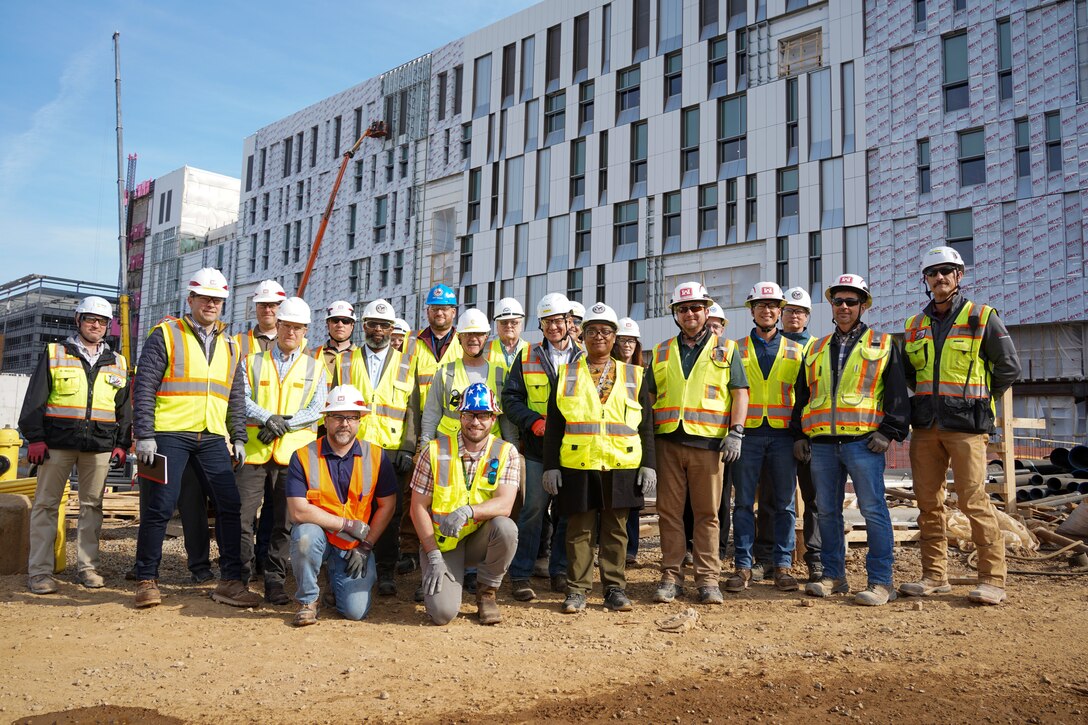 Red Zone meeting participants gather for a group photo at the Louisville VA Medical Center March 12, 2025.
