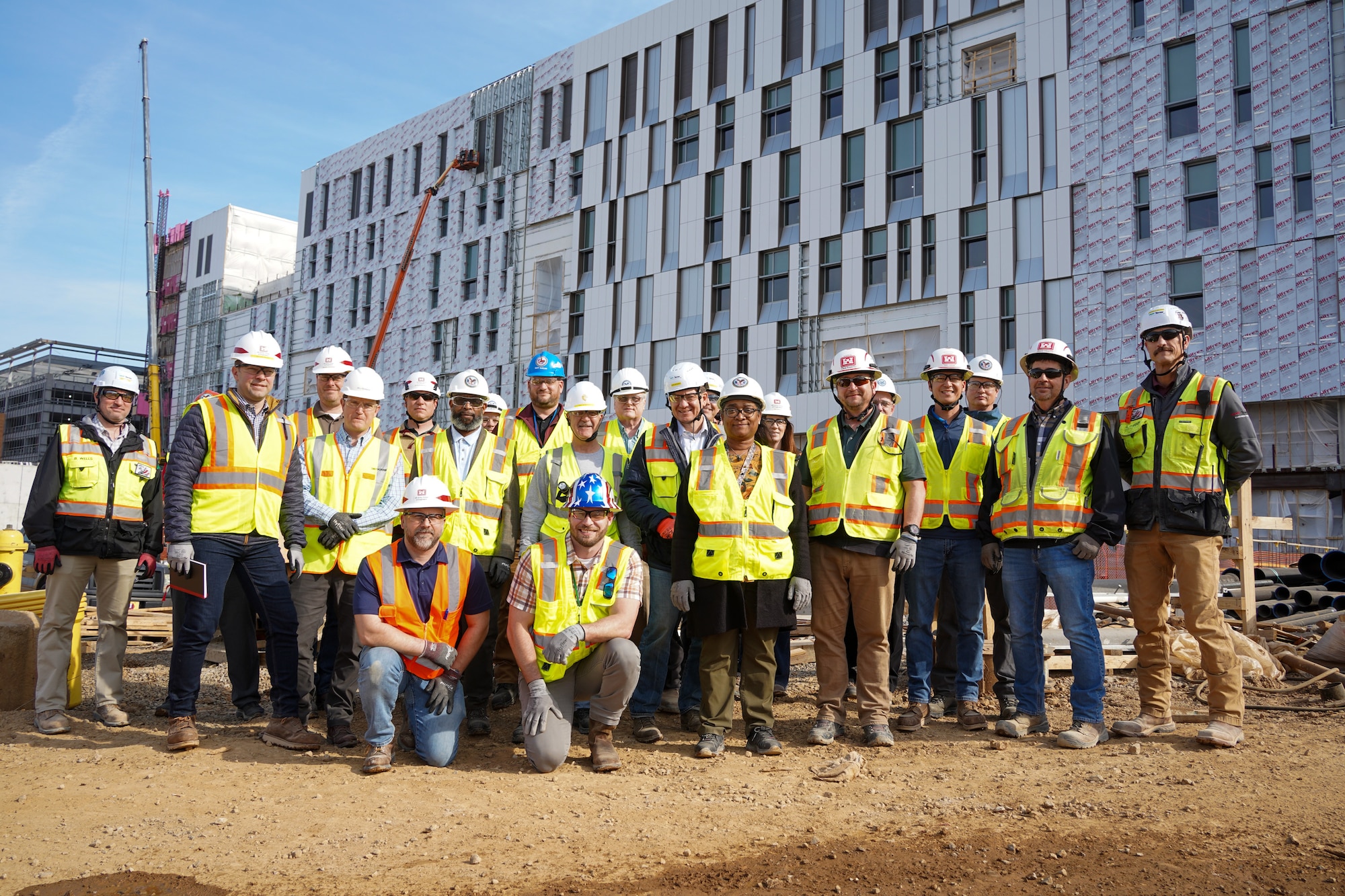 Red Zone meeting participants gather for a group photo at the Louisville VA Medical Center March 12, 2025.