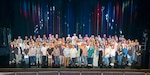 Puget Sound Naval Shipyard & Intermediate Maintenance Facility Employee of the Year nominees pose for a group photo, April 23, 2025, following the annual ceremony at the Admiral Theatre in downtown Bremerton, Washington. (U.S. Navy photo by Wendy Hallmark)