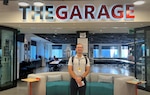 LTJG Bryan Holland getting ready to take part in a hackathon at Microsoft Corp.’s office in Reston, VA in September 2024. Holland worked with Microsoft as part of C5I Industry Training (C5IIT) program that lets members spend a year learning from private industry.