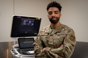 Airmen poses for a photo.