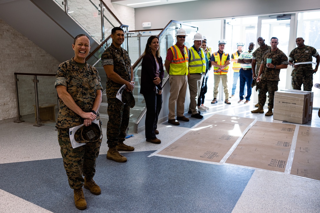 New 2nd Marine Logistics Group Headquarters Building Completed at Camp Lejeune