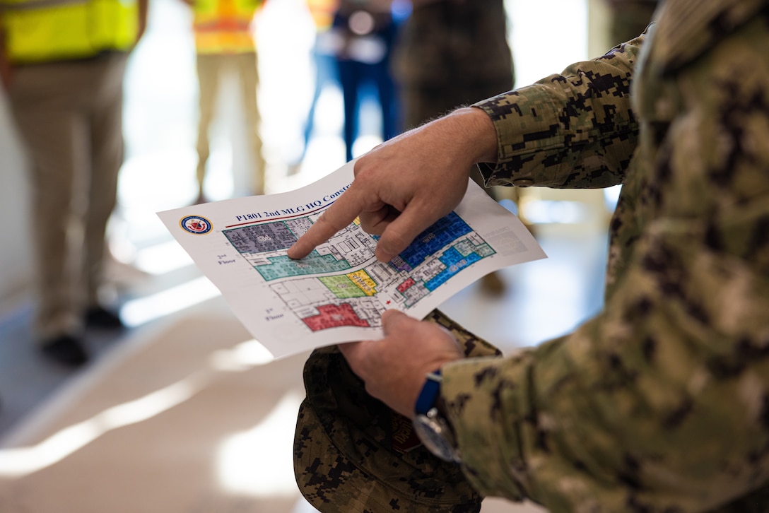 New 2nd Marine Logistics Group Headquarters Building Completed at Camp Lejeune