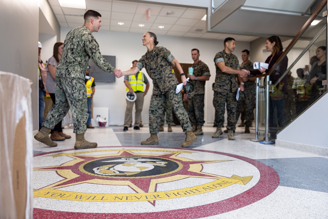 New 2nd Marine Logistics Group Headquarters Building Completed at Camp Lejeune