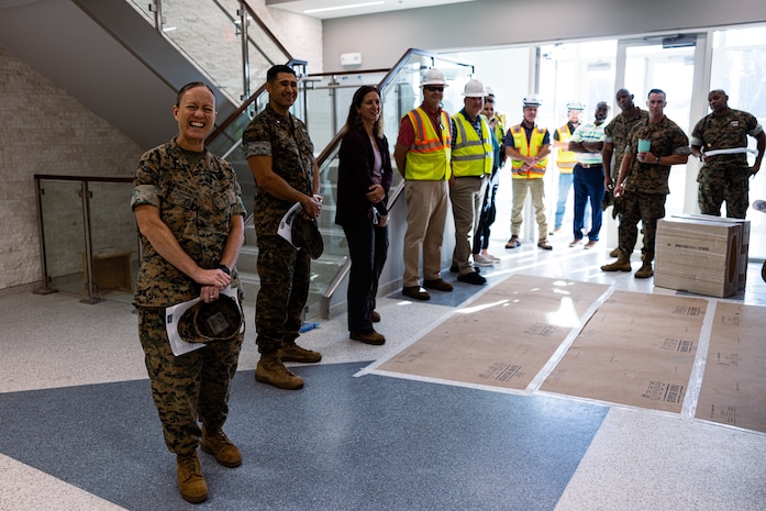 New 2nd Marine Logistics Group Headquarters Building Completed at Camp Lejeune
