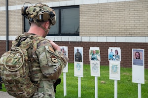 Airmen from the 914th Security Forces Squadron held their 10th annual 914th SFS Memorial March in observance of National Police Week.