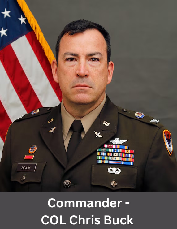 Commander COL Chris Buck
