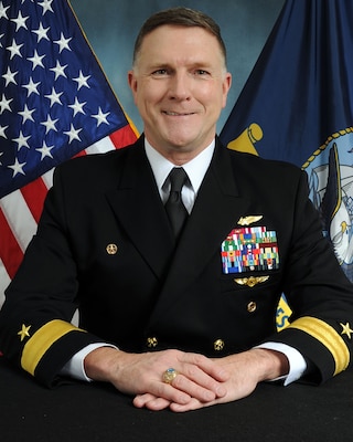 Rear Adm. Mattingly Bio Photo