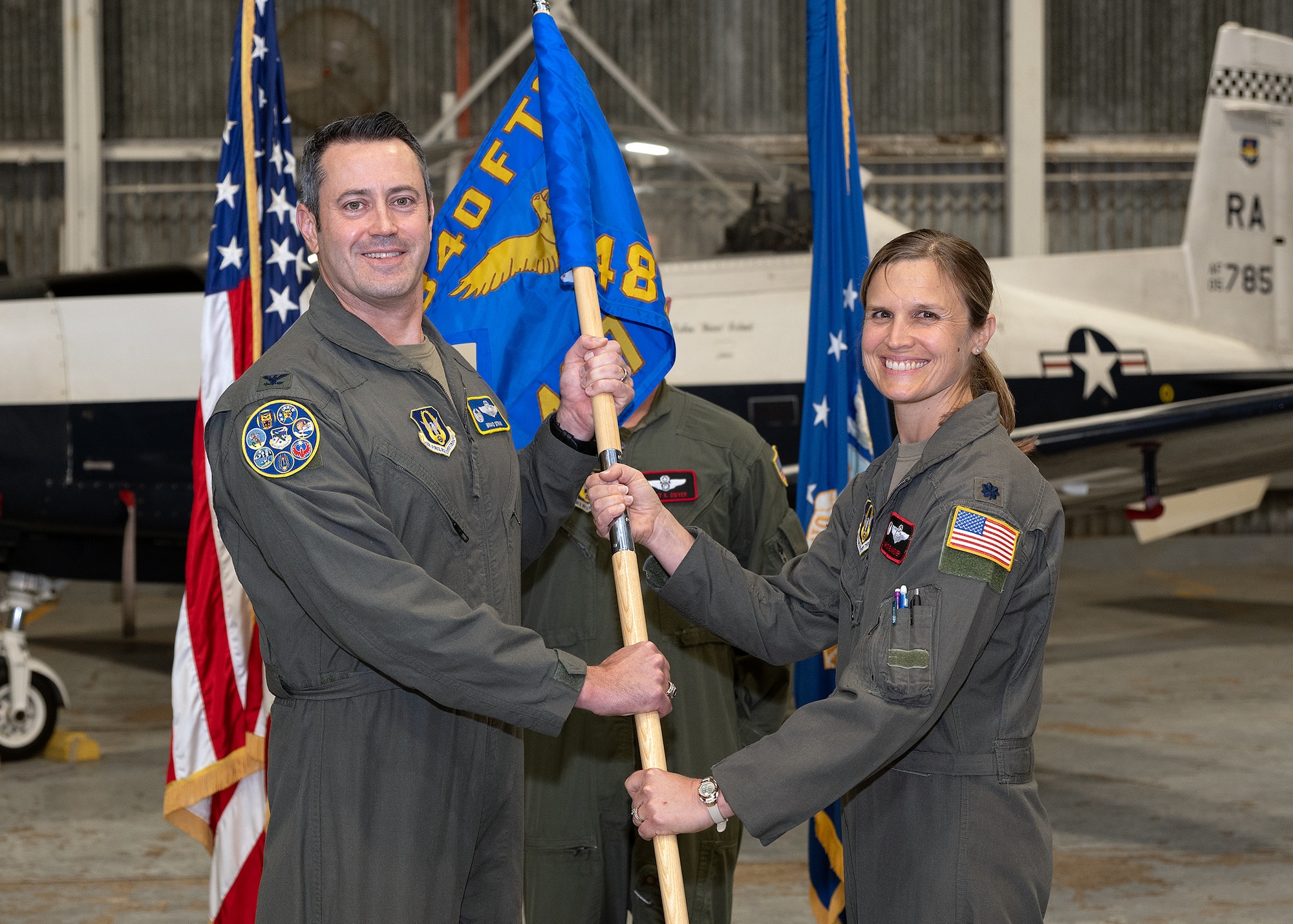 Wagner assumes command of 487th TRS ‘Knights’