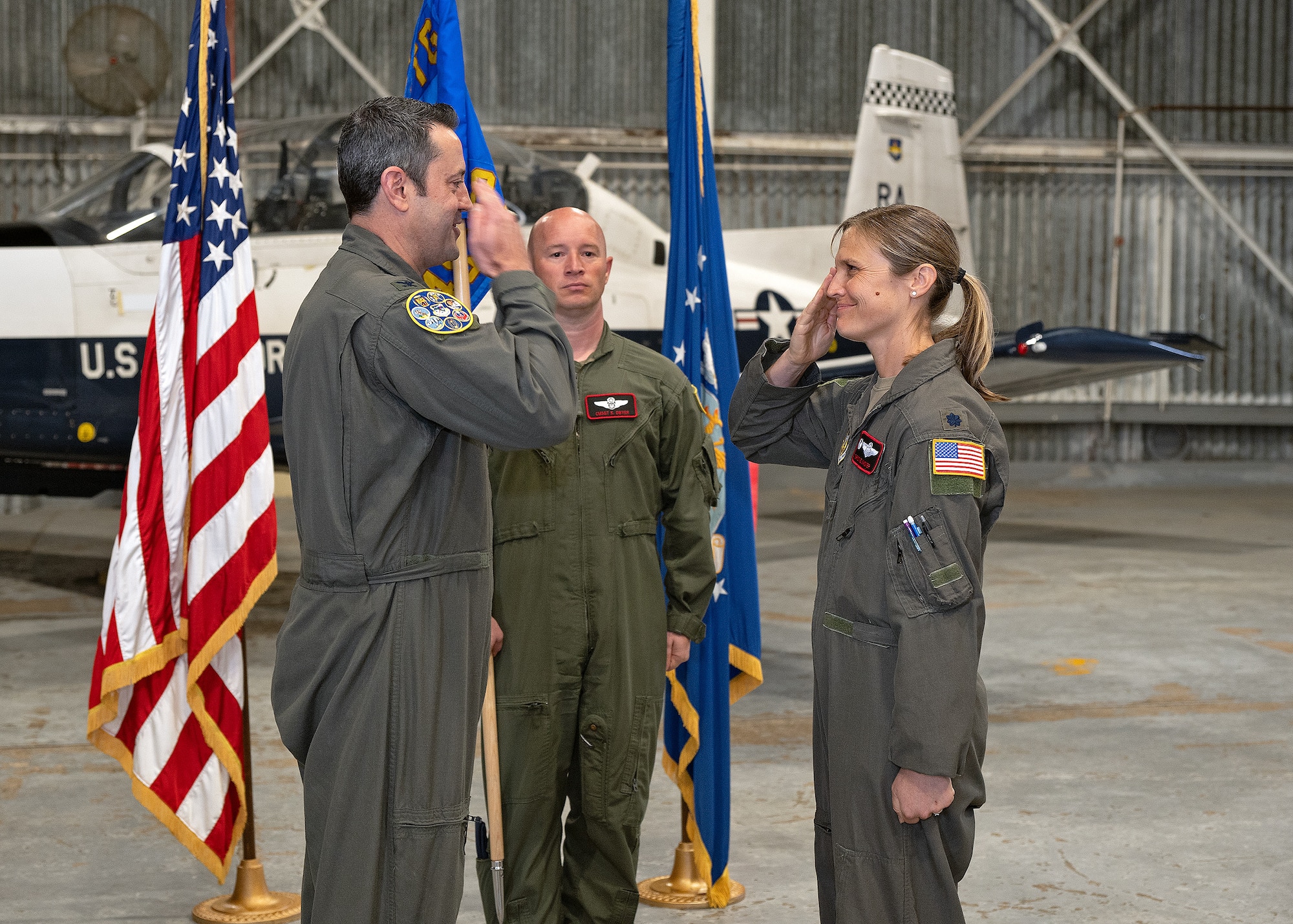 Wagner assumes command of 487th TRS ‘Knights’