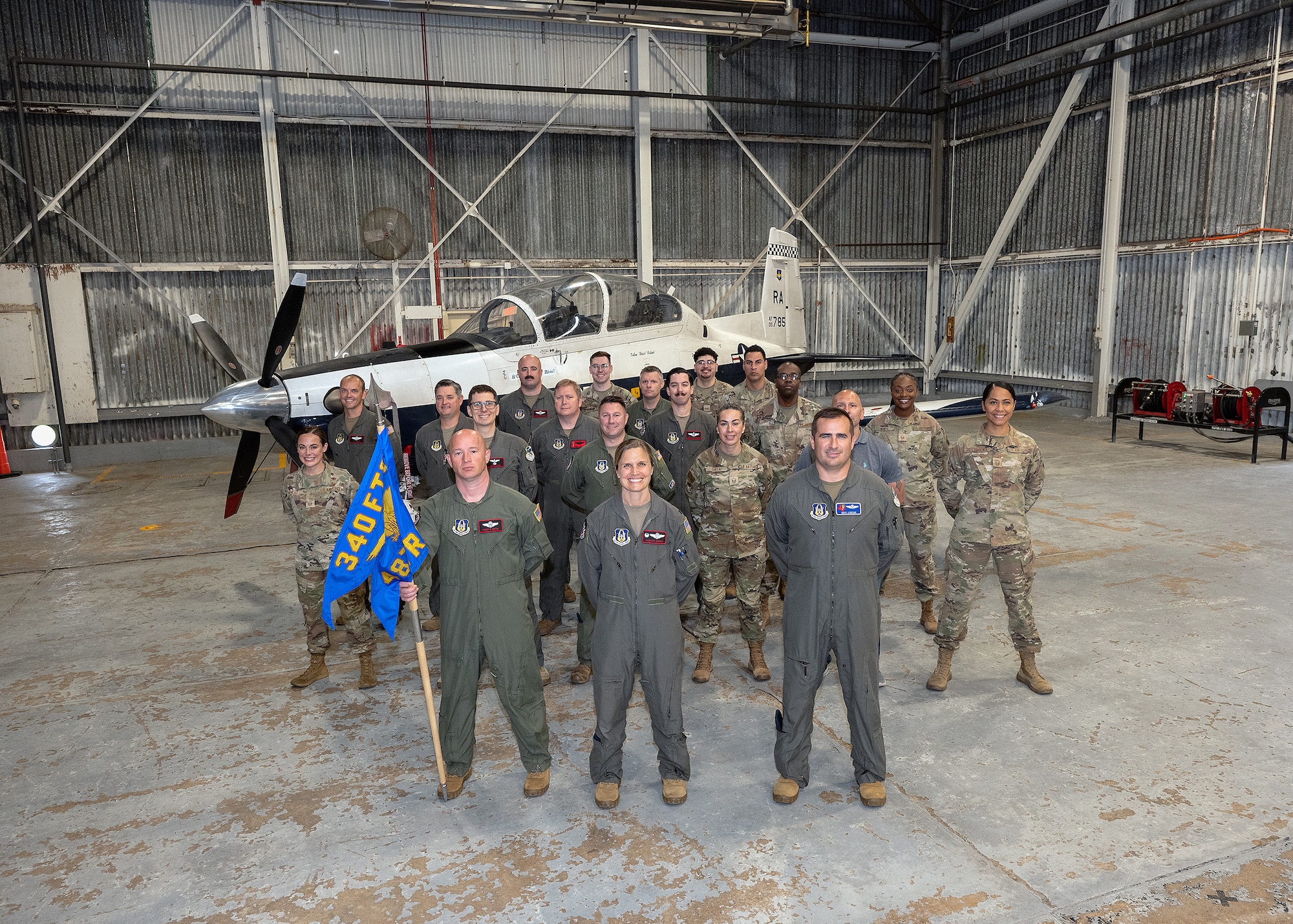 487th Training Squadron group photo