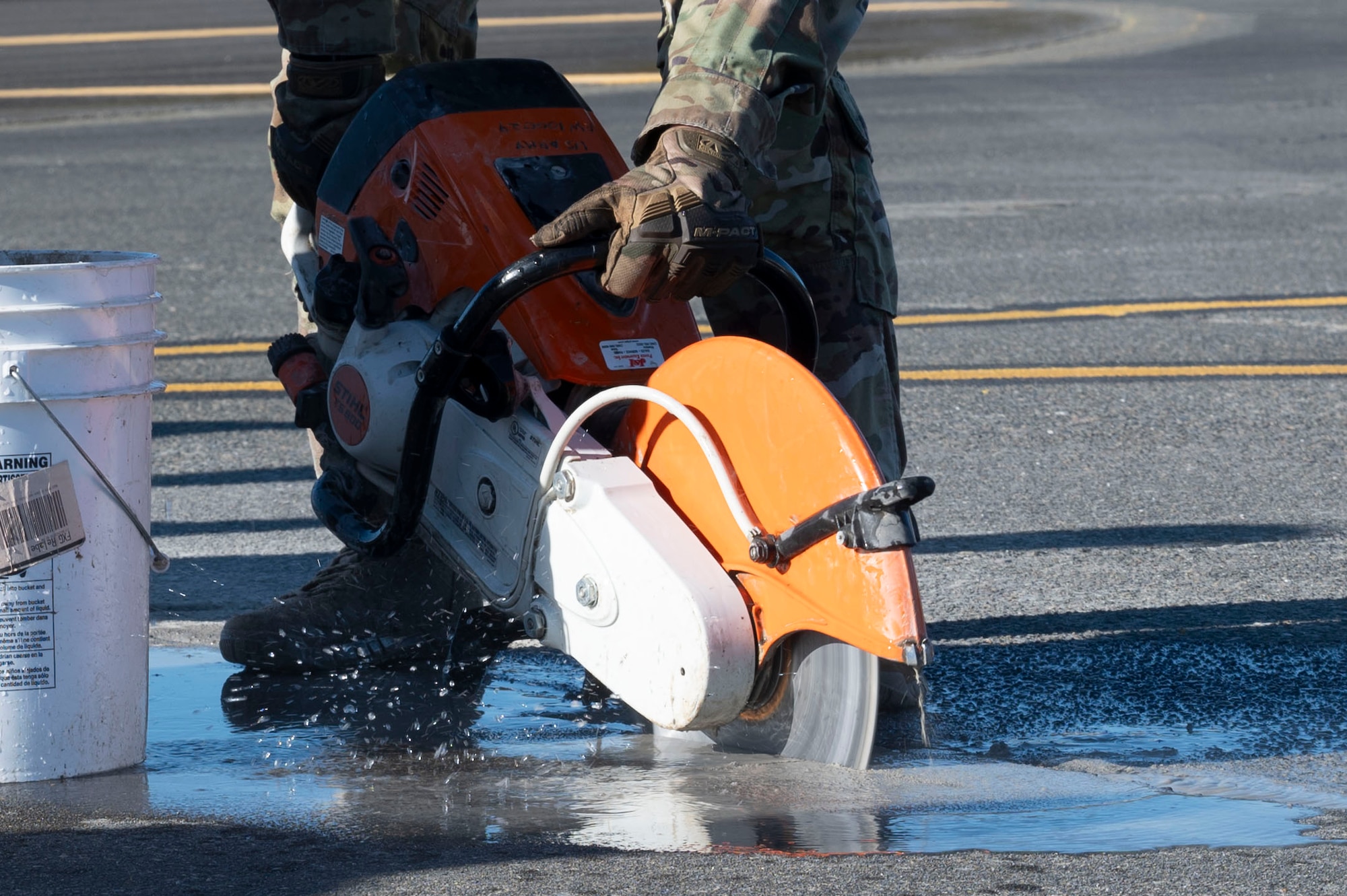 In a continuing effort to refine and enhance Airmen's combat competency and mission readiness the 62d Airlift Wing began implementing its Mission Ready Airmen day program in January 2025, dedicating one day a month to cross-functional training for Airmen across the wing.