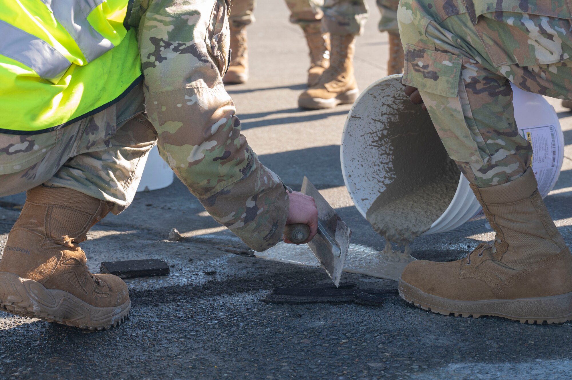 In a continuing effort to refine and enhance Airmen's combat competency and mission readiness the 62d Airlift Wing began implementing its Mission Ready Airmen day program in January 2025, dedicating one day a month to cross-functional training for Airmen across the wing.