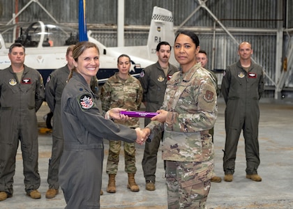Wagner assumes command of 487th TRS ‘Knights’