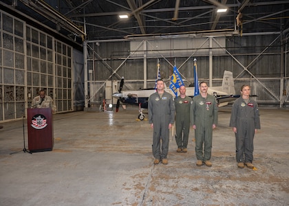Wagner assumes command of 487th TRS ‘Knights’