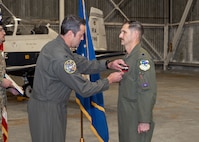 Former 487th TRS commander receives Meritorious Service Medal